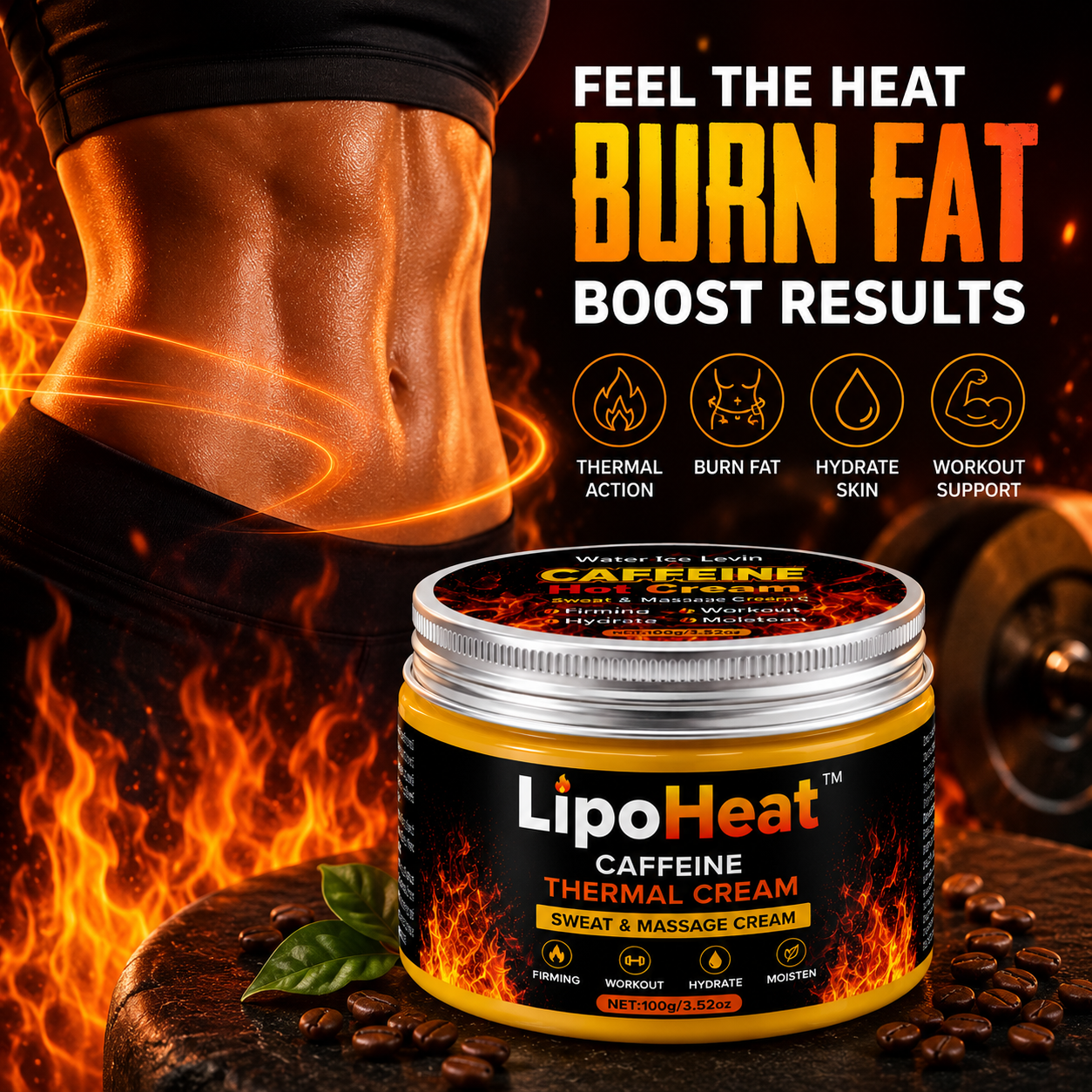LipoHeat™ Caffeine Thermal Cream