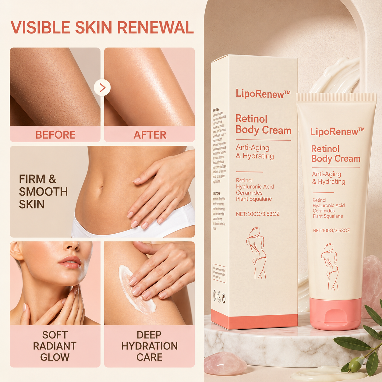 LipoRenew™ Retinol Body Cream